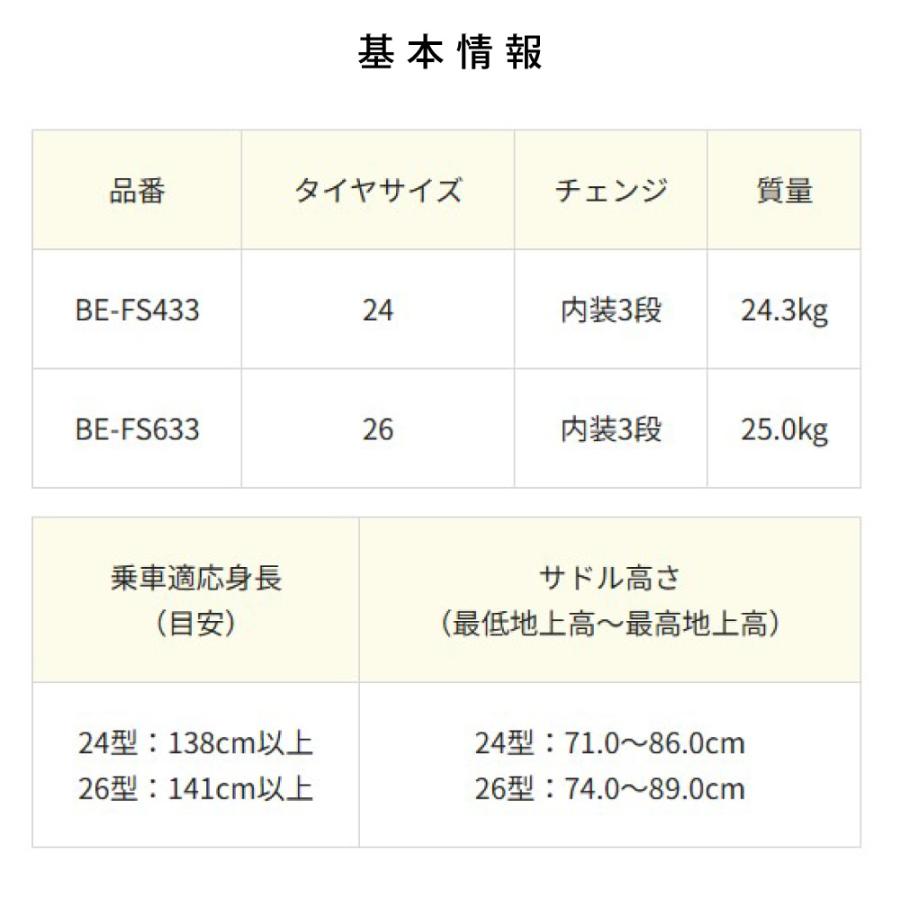 ほぼ未使用24年7月購入Panasonic BE-FL433 電動アシスト自転車 楽天市場】【2,000円クーポン☆9/14 18:00〜30時間限定｜先着33
