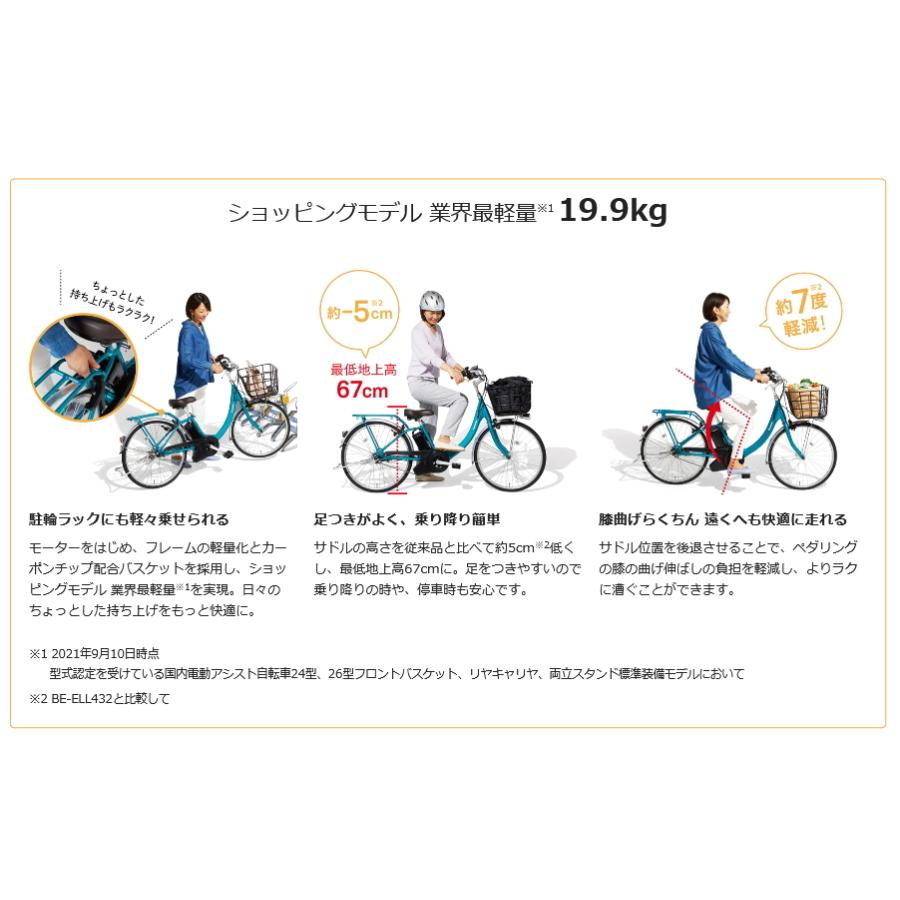 ViVi 電動自転車 Panasonic パナソニック 2023年モデル ビビ・SL