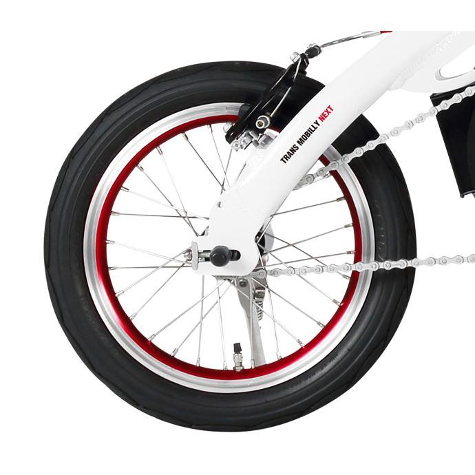 折りたたみ自転車 軽量 電動アシスト自転車 折りたたみ GIC ジック TRANS MOBILLY トランスモバイリー ULTRA LIGHT E-BIKE NEXT140 14インチ｜cycle-express｜11