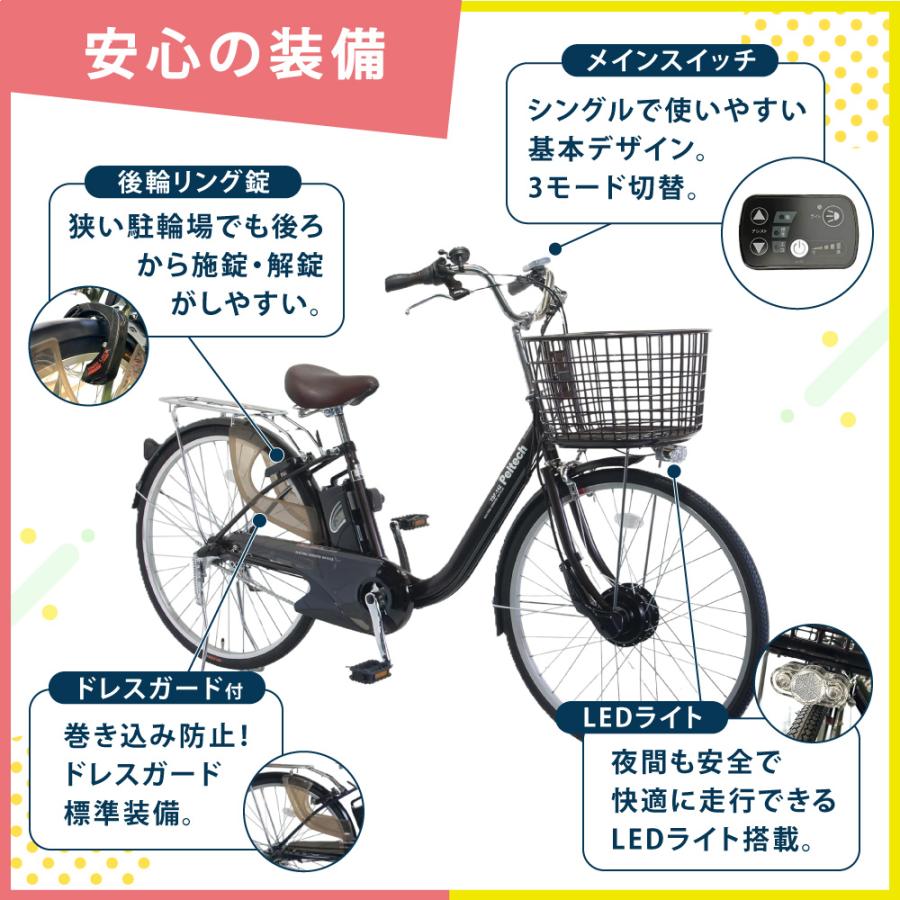 PELTECH（ペルテック） 【ペルテック自転車ポイント+2%】電動アシスト
