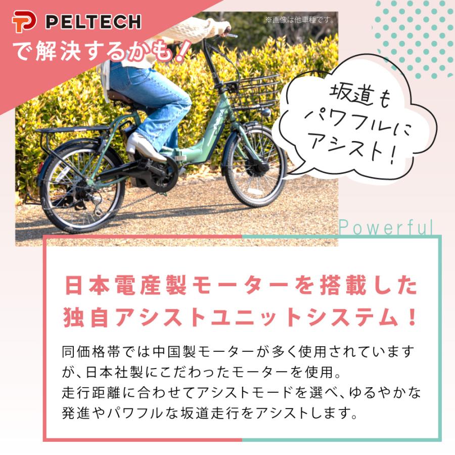 PELTECH（ペルテック） 【ペルテック自転車☆ポイント2倍】電動