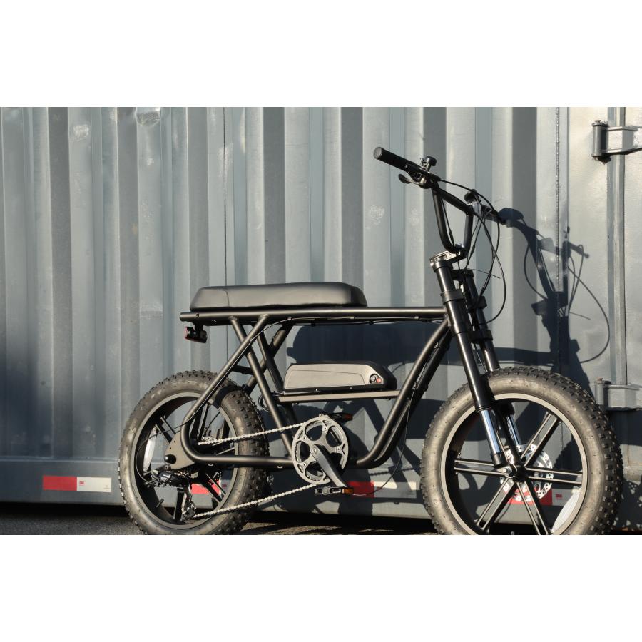 電動アシスト バギースタイル 20インチ 送料無料 8割完成車 イロンデール 3段階アシスト 7段変速 e-bikeの画像