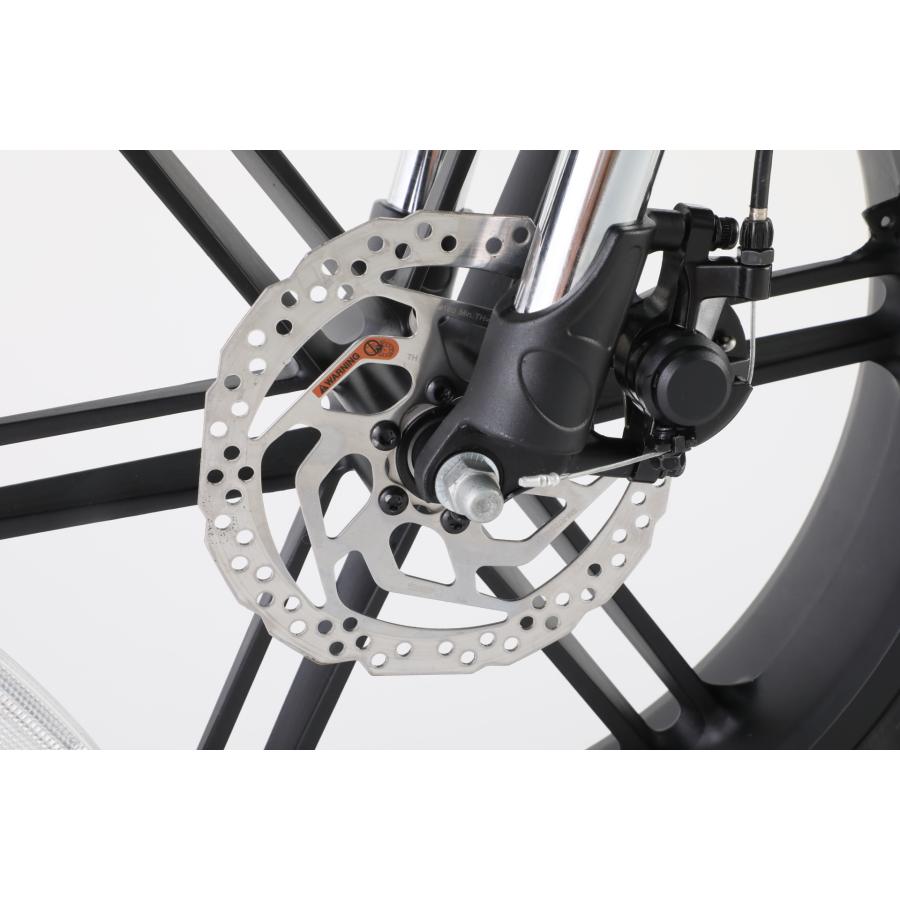 電動アシスト バギースタイル 20インチ 送料無料 8割完成車 イロンデール 3段階アシスト 7段変速 e-bikeの画像