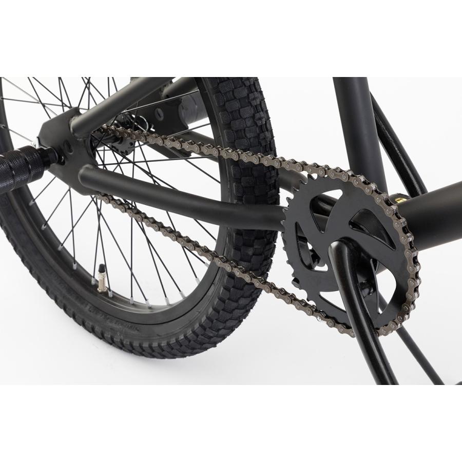 BMX 24インチ マットブラック 8割完成車 送料無料｜cycle-road｜13