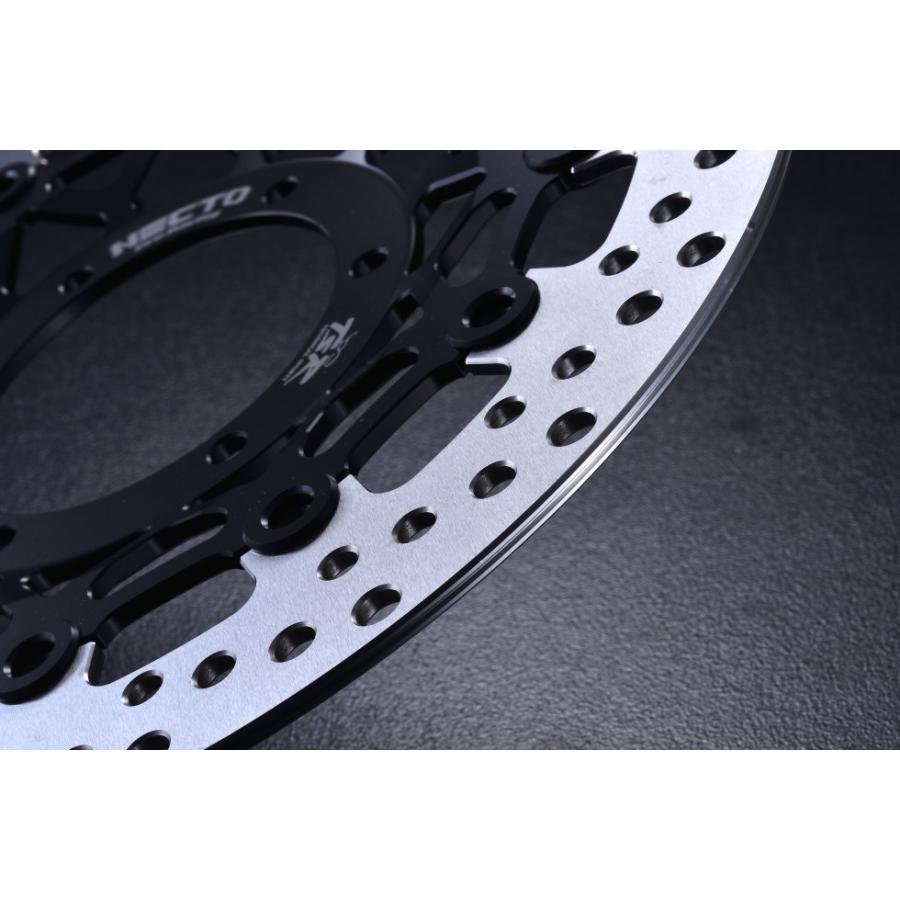 〇〔NECTO〕 F,フロ−ティング ディスクローター CBR250RR用 フロント