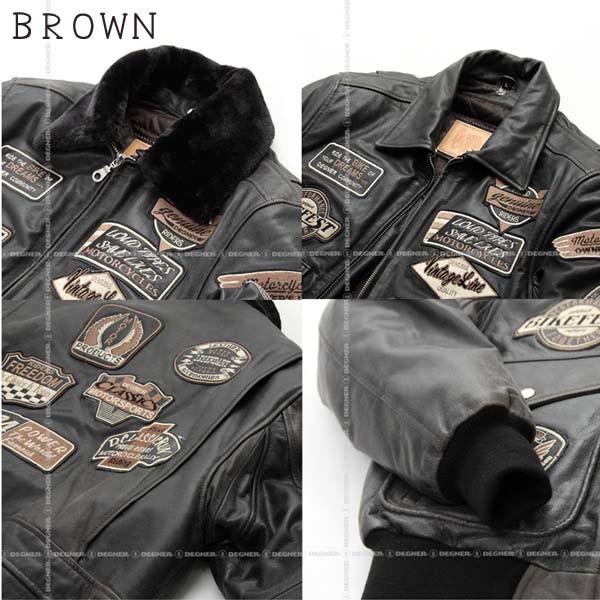 DEGNER 正規品〔DEGNER〕 16WJ-10 メンズレザージャケット DEGNER 正規品〔DEGNER〕 16WJ-10 メンズレザージャケット