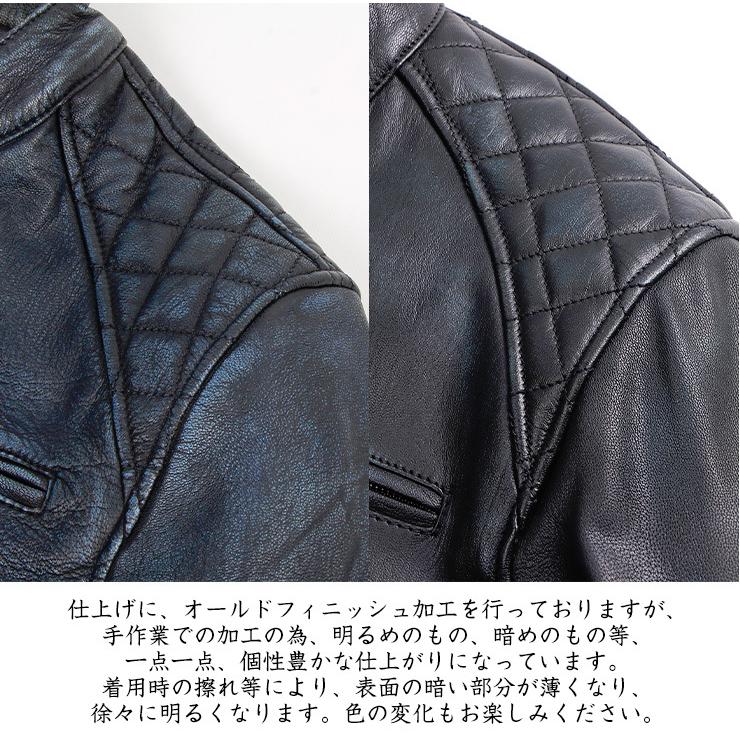 DEGNER 正規品〔DEGNER〕 18SJ-6 ゴートレザージャケット