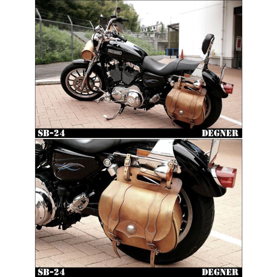 DEGNER（デグナー） 正規品〔DEGNER〕 SB-24 レザーサドルバッグ 
