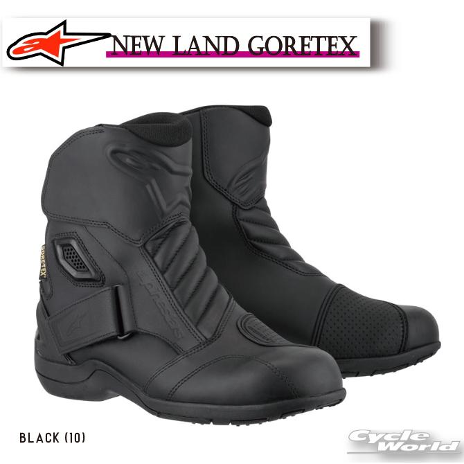 正規品〔Alpinestars〕 2332013 NEW LAND GORETEX ＜BLACK＞ 10 