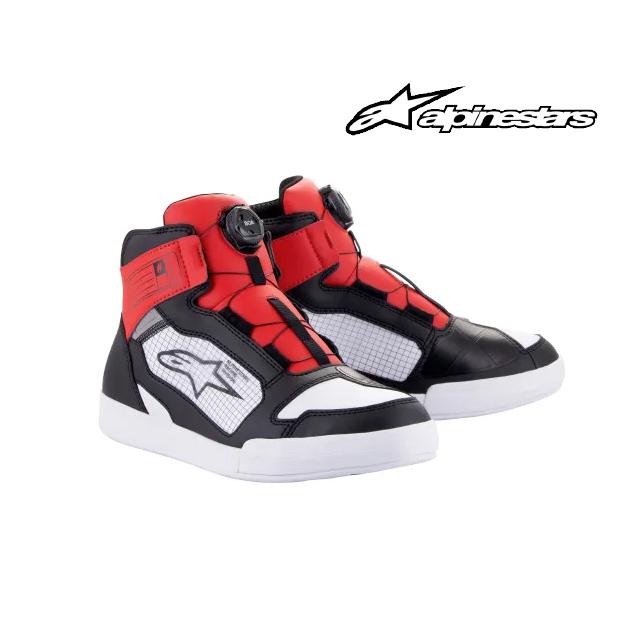 Alpinestars〕 2542522 AXIOM BOA WATERPROOF SHOE ＜BLACK WHITE RED＞ アクショム