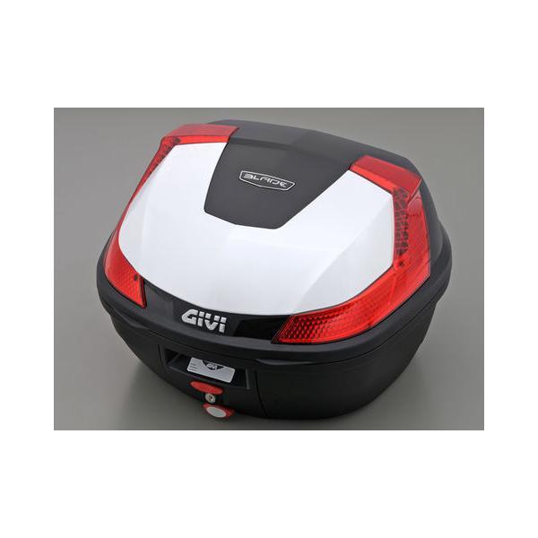 DAYTONA〕 78036 GIVI B37B912 BLADE パールホワイト塗装 容量：37L 