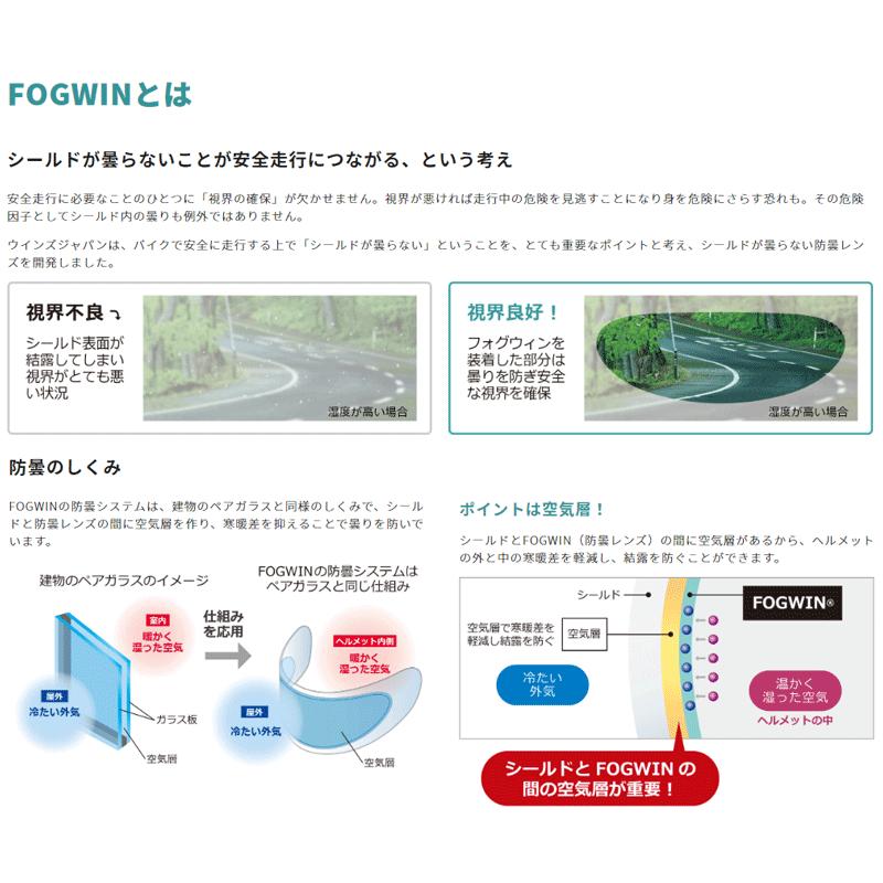 ネコポス対応》〔WINS〕FOGWIN plus F-02《汎用スタンダード》 曇り