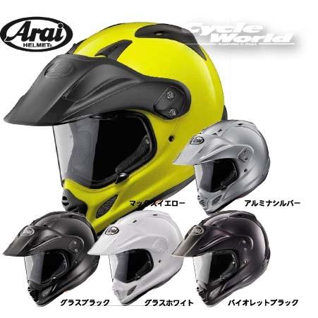 〔Arai〕 TOUR-CROSS 3 ツアークロス3 単色 オフロード モトクロス アライヘルメット 公道走行可 MX ヘルメット 正規品 アライ [再販ご予約限定送料無料] 売店 バイク用品