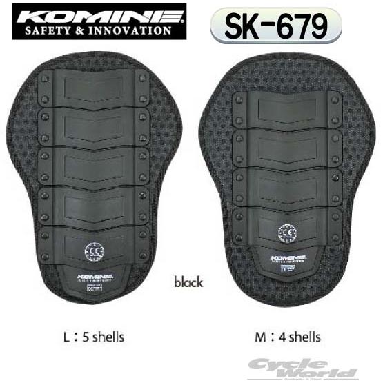 コミネ（Komine） 正規品〔KOMINE〕 SK-679 ＜Mサイズ＞ CEバック 