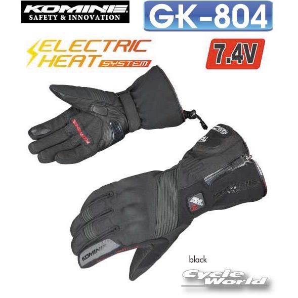 未使用品] コミネ 電熱グローブ GK-804 Sサイズ バッテリー付き コミネ