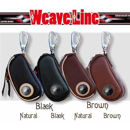 正規品〔Rough Tail〕 WEAVE LINE KEY POUCH ウィーブライン