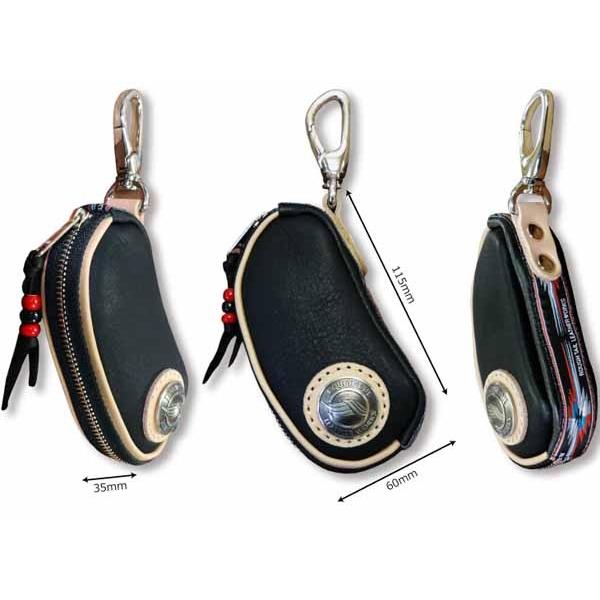 正規品〔Rough Tail〕 WEAVE LINE KEY POUCH ウィーブライン