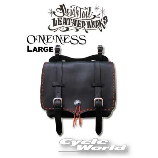 正規品〔Rough Tail〕ONENESS サドルバッグ 《Lサイズ》 本革 正規品〔Rough Tail〕ONENESS サドルバッグ 《Lサイズ》 本革