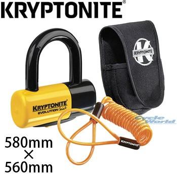 〔KRYPTONITE〕 998457 NY ディスクロック ニューヨークディスクロック クリプトナイト 正規品 U字ロック コンパクト 【バイク用品】｜cycle-world