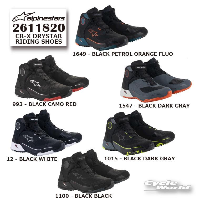 正規品【ALPINESTARS】 2611820 CR-X DRYSTAR RIDING SHOES イタリア