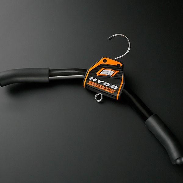 あすつく》〔ヒョウドウ〕 HRA001N レザースーツハンガー 革つなぎ 