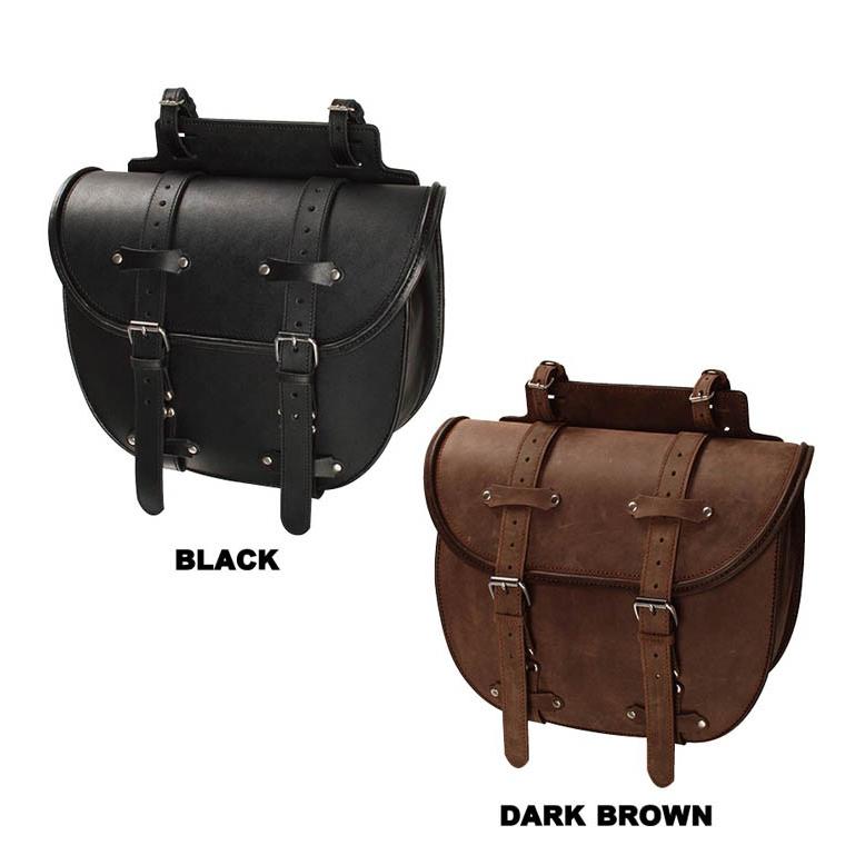 DEGNER〕 SB-36 レザーサドルバッグ 《容量：9〜17L》 アメリカン 本革