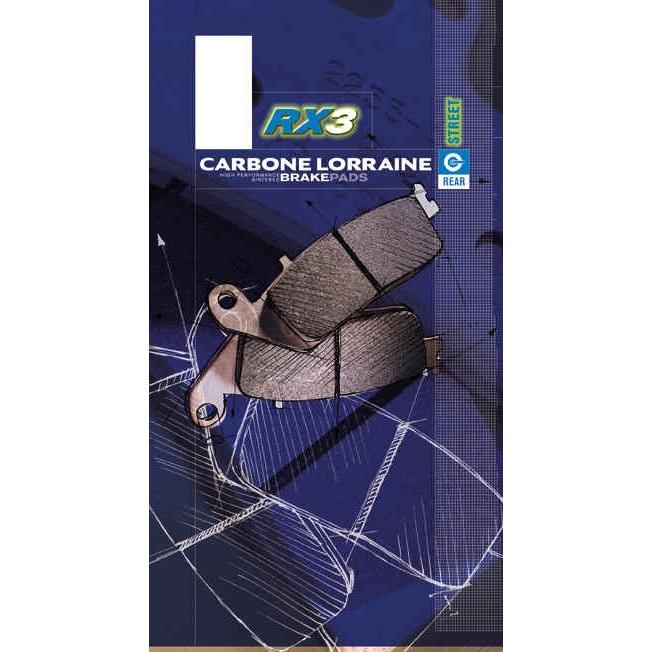 CARBONE LORRAINE】ブレーキパッド RX3 スタンダード リア用 2枚1