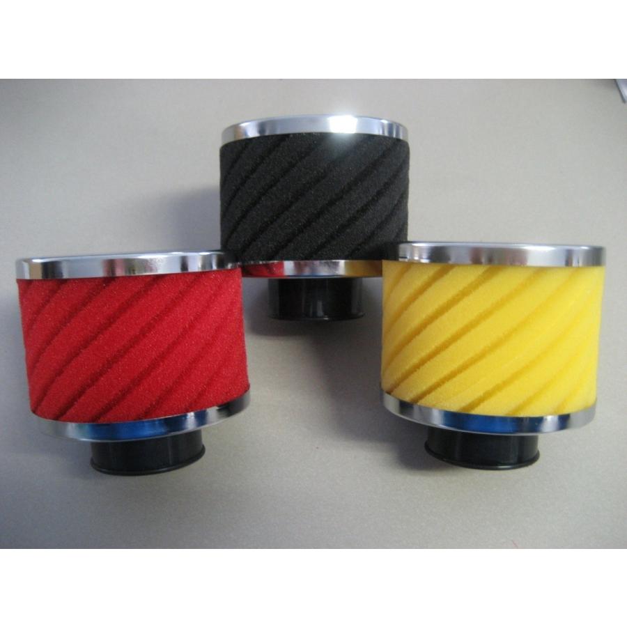 Ethos Design スパイラルジェットフィルター F35ミリ0度スポンジパワーフィルター イエロー 吸気 パワフィル エレメント ミニバイク 原付 原チャリ 改造 C02 15vyl サイクルワールド 通販 Yahoo ショッピング