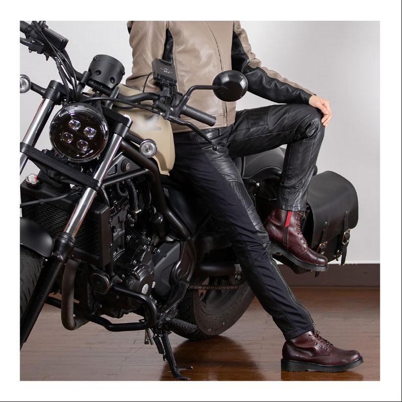 ☆【DEGNER】FRP-45 レディース レザースキニーパンツ/ LADIES LEATHER