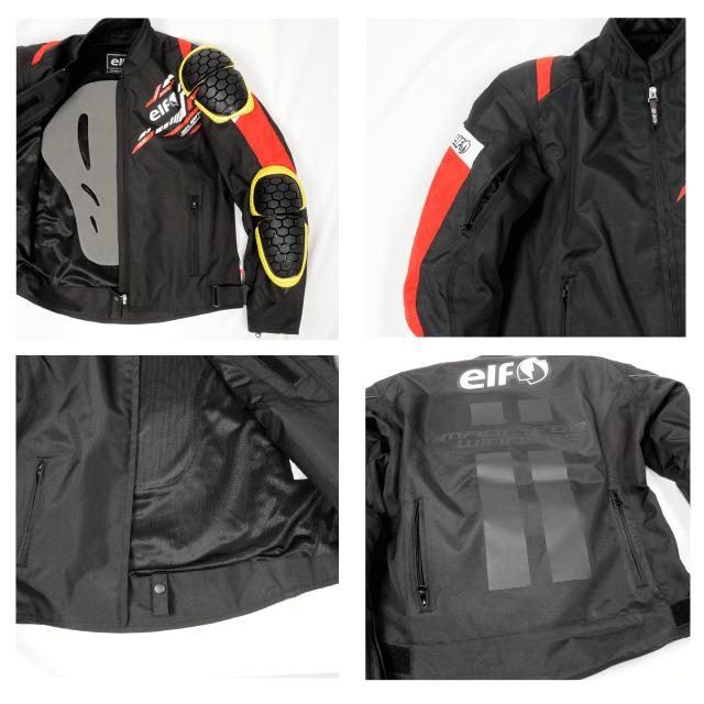 elf（エルフ） 正規品〔elf〕 EJ-A117 アデッソジャケット 防風 オール 