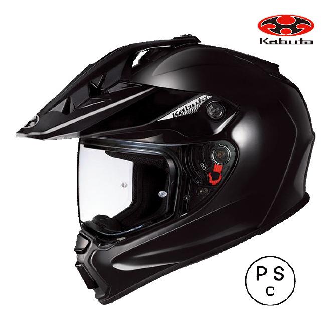 正規品〔OGK〕 GEOSYS ジオシス ＜ブラックメタリック＞ ヘルメット オフロード アドベンチャー 単色 COOLMAX 制菌加工 オージーケーカブト 岡 【バイク用品】 | OGK Kabuto