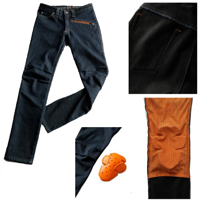 HYOD バイク用デニム 膝パッド付き HYOD バイク用デニム 膝パッド付き HYOD バイク用デニム 膝