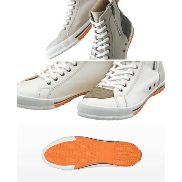 正規品〔HYOD〕 HYF002 《BLACK VENT》HYOD HIGH-CUT RIDE SNEAKERS