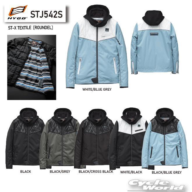 お値下げ！HYOD STJ542S ST-X TEXTILE 新品未使用/S ☆【HYOD】STJ542S ST-X TEXTILE〔ROUNDEL〕 テキスタイルジャケット