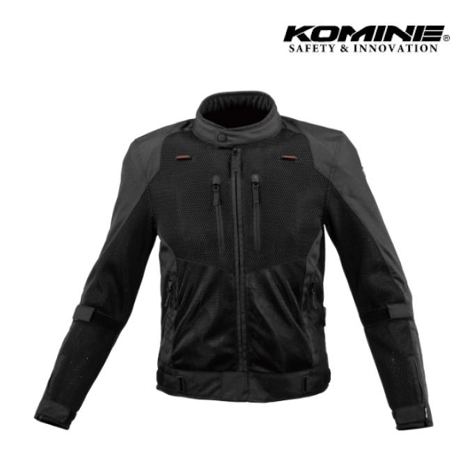 正規品〔KOMINE〕 JK-1563 ＜Black＞ プロテクト 3Dエアストリーム 
