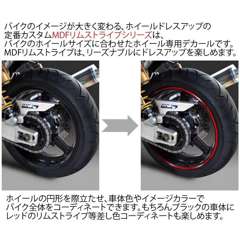 MDF〕トリコローレリムストライプ <6mm幅> 《全4種