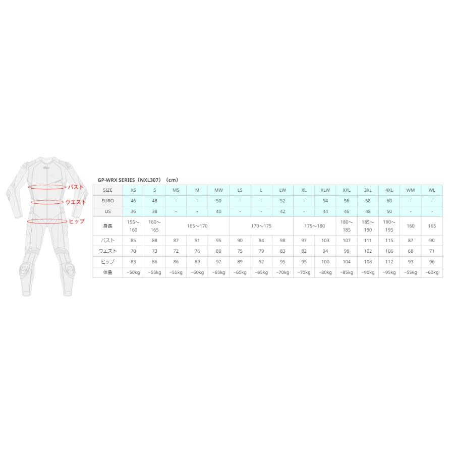 TAICHI 正規品〔RSタイチ〕 NXL307 GP-WRX R307 RACING SUIT MFJ公認