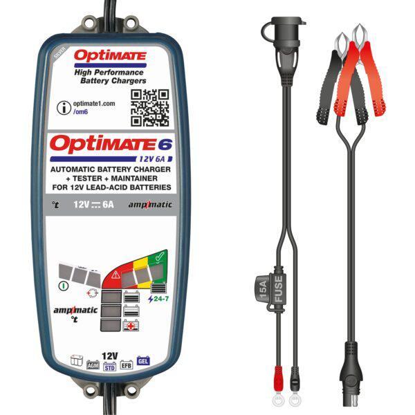OptiMATE 3年保証 国内正規品〔TecMate〕 OptiMate 6 Ampmatic