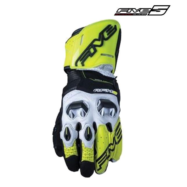 正規品〔Five〕 RFX2 レーシンググローブ ＜FLUO YELLOW＞ Cordura 