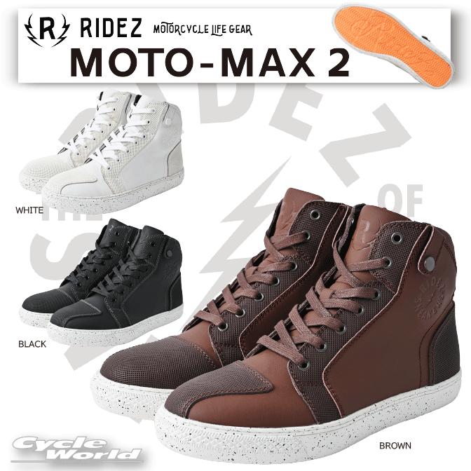 RIDEZ *☆正規品〔RIDEZ〕 MOTO-MAX2 ＜3Colors＞ RIDEZ ORIGNAL DESIGN SNEAKERS ...