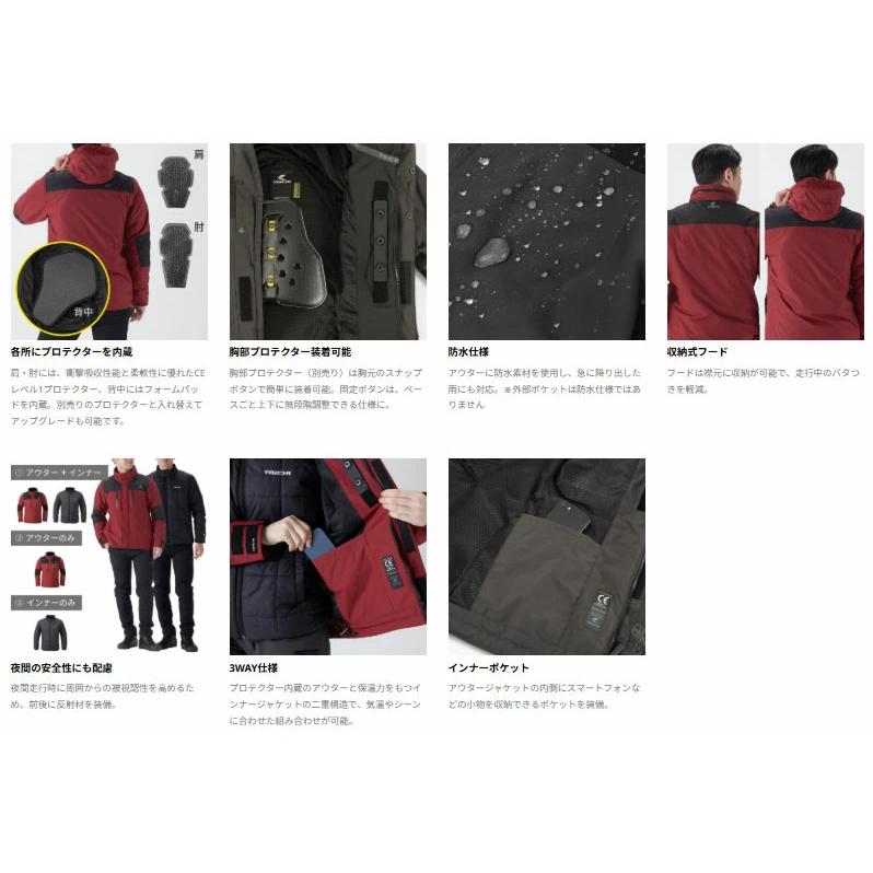 TAICHI *○25-26年秋冬 正規品〔RSタイチ〕RSJ731 ヒューズ オール