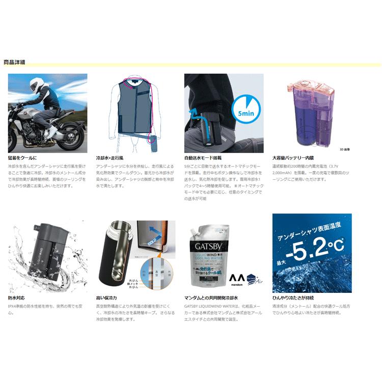 TAICHI LIQUID WIND 冷却ボトルキット(電動) 未開封品 タイチ公式通販】RSP510 リキッドウインド 保冷ボトルキット