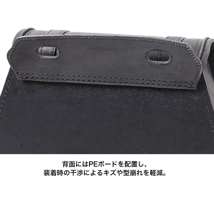 正規品〔DEGNER〕 SB-89 レザー サドルバッグ LEATHER SADDLEBAG 7.5L 鞄 牛革 ツーリング ブラック ブラウン 黒 茶 オイルレザー デグナー【バイク用品】｜cycle-world｜04