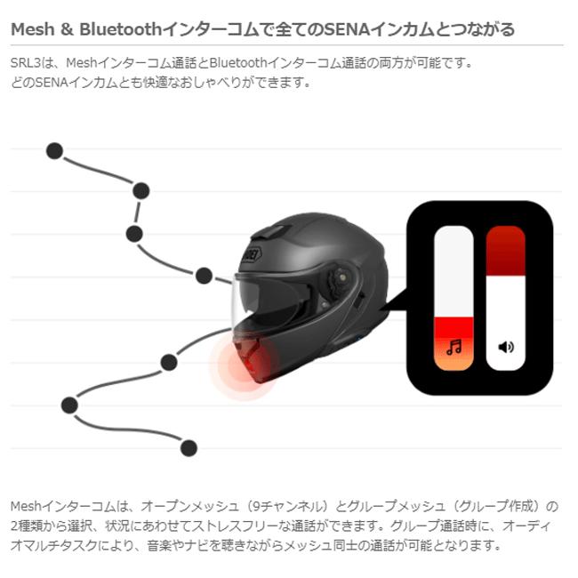 SENA（セナ） ○正規品 3年保証〔SENA〕 0411319《SRL3》SRL-03