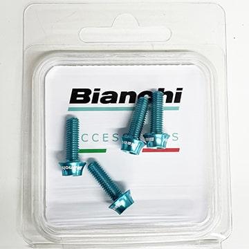 ネコポス対象商品)ビアンキ（BIANCHI） ボトルケージボルト 4本入