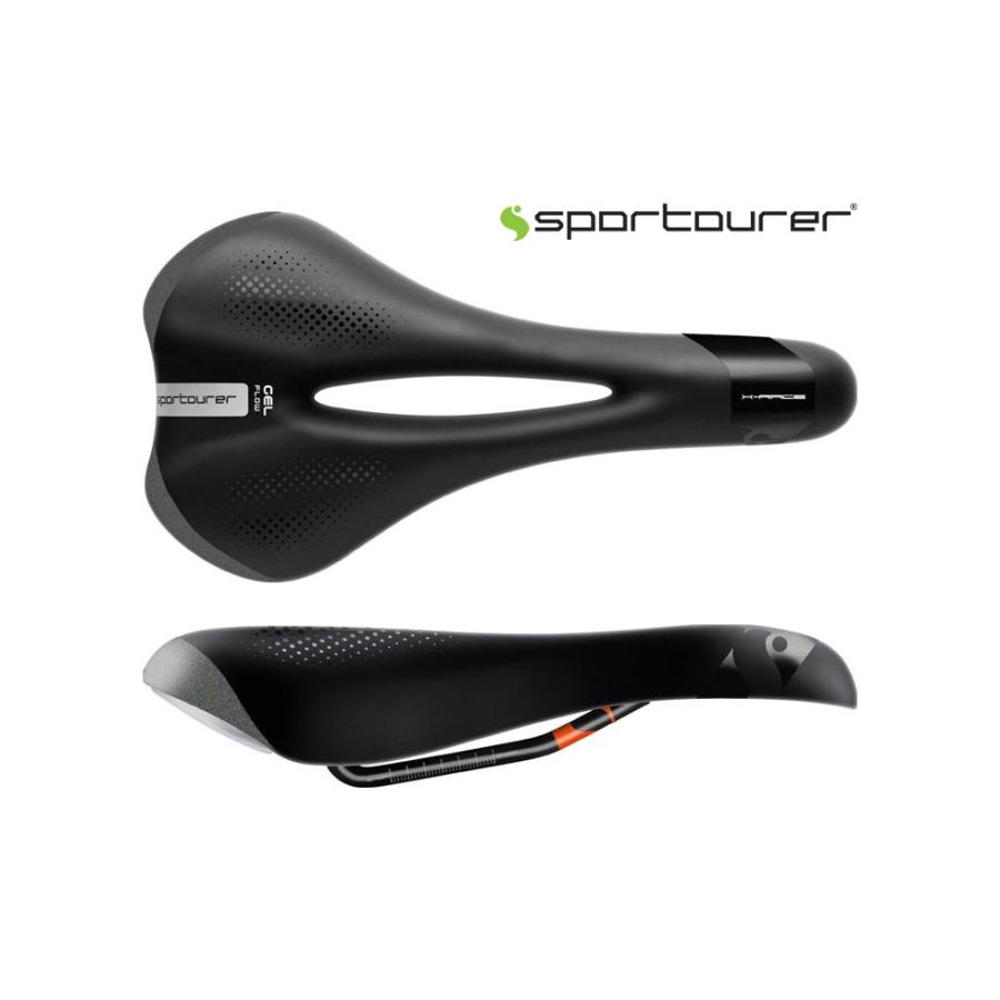 (春トクSALE)スポーツアラー (SPORTOURER)　Xレース GEL フロー サドル｜cycle-yoshida