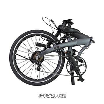 (特セール)(店舗受取送料割引)ルノー（RENAULT）　INITIAL247-N（イニシャル207-N）1x7s 折りたたみ自転車24”_2