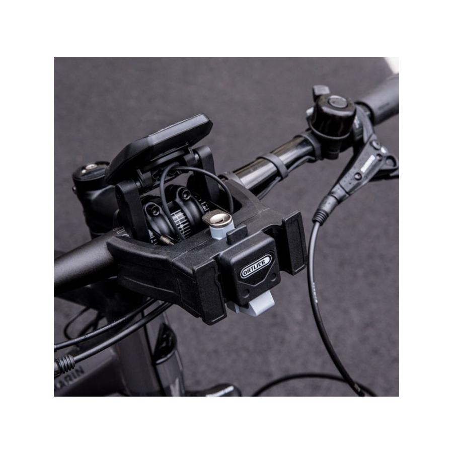 (春トクSALE)オルトリーブ(ORTLIEB)　E-BIKE ハンドルバー用 マウンティングセット キー付｜cycle-yoshida｜04