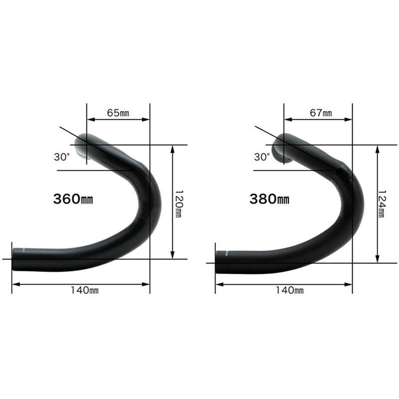 特セール)ワンバイエス ジェイカーボン アーク ハンドルバー(31.8