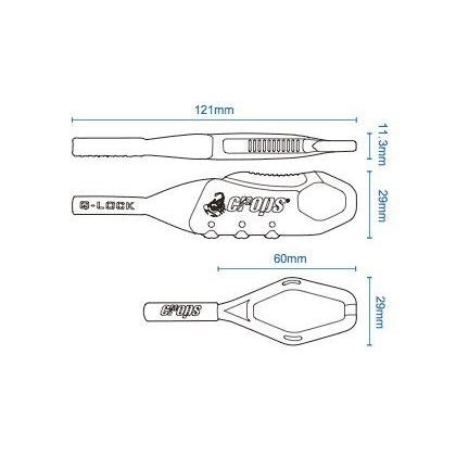 (春トクSALE)クロップス Q5 イージーラップ ダイヤル式ケーブルロック 5x1800mm｜cycle-yoshida｜05